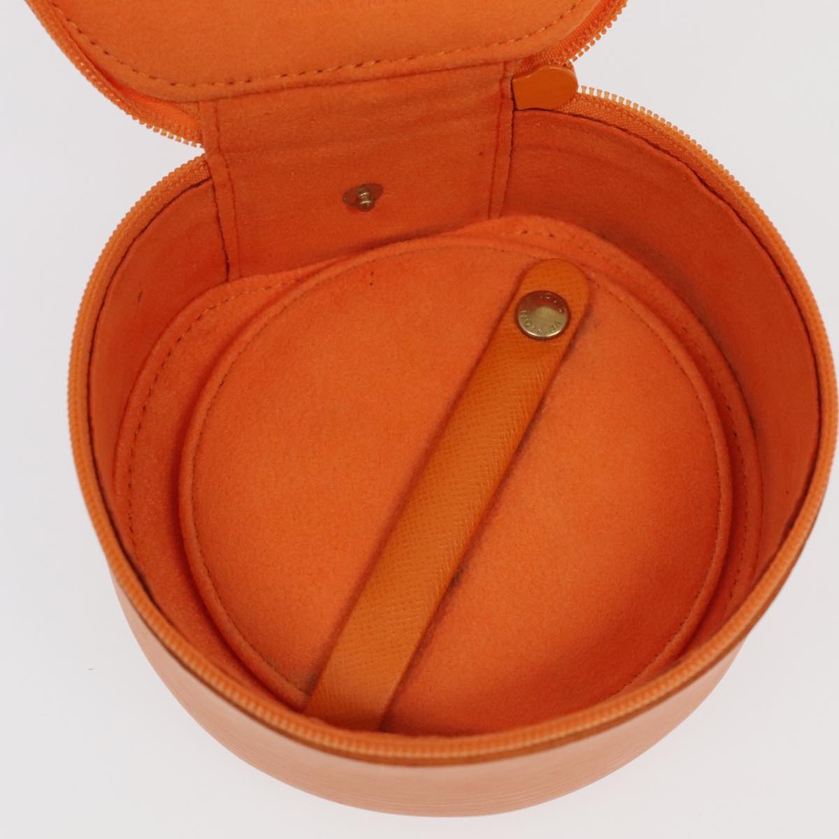 Louis Vuitton Ecrin Orange Leather Jewelleryset Jewelry