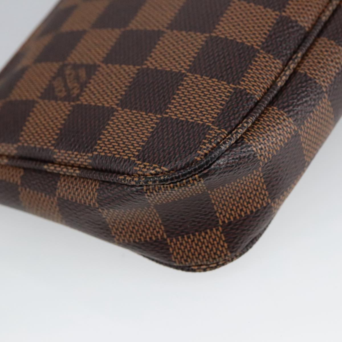 Louis Vuitton Pochette Accessoire Brown Canvas Shoulder Bag