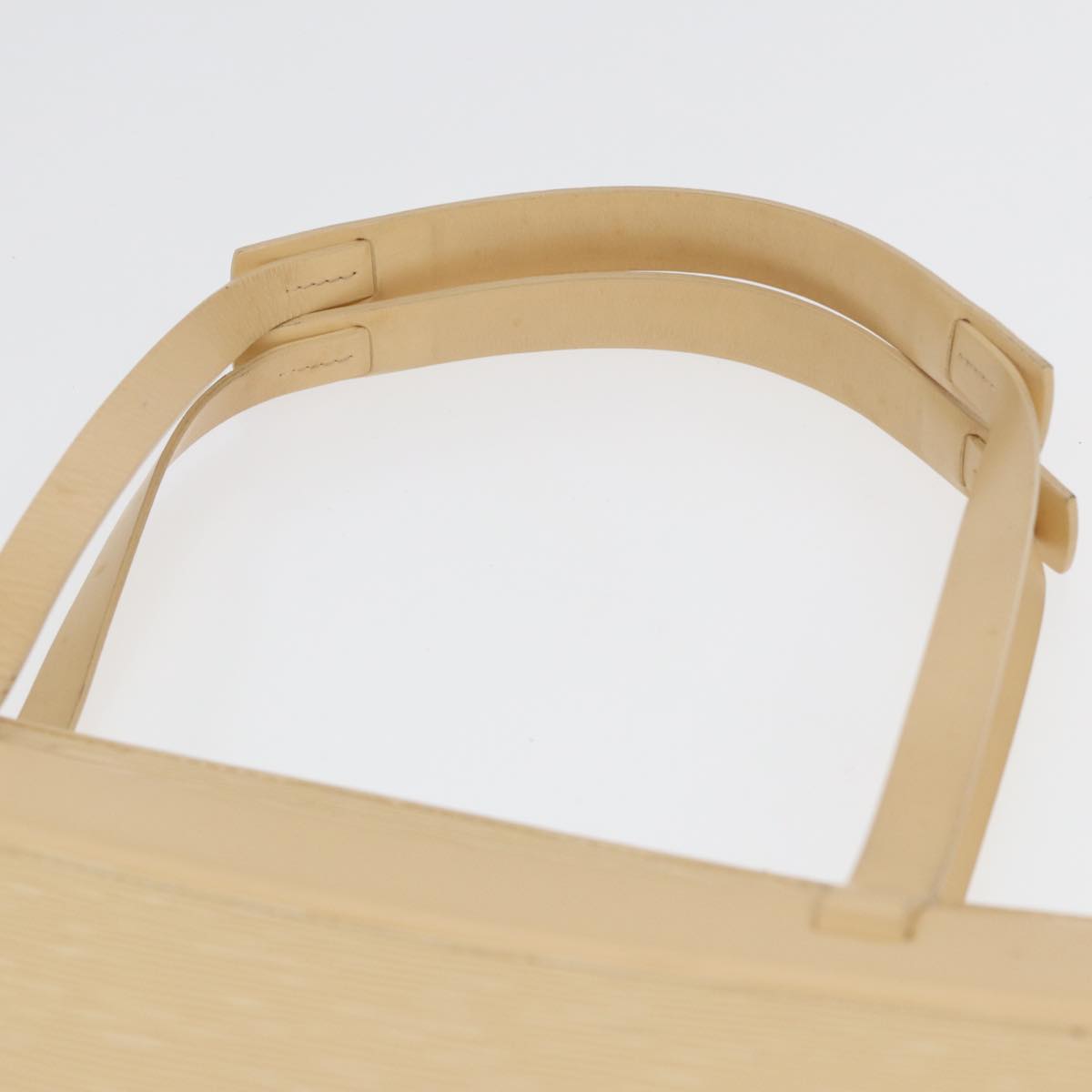 Louis Vuitton Croisette Ecru Leather Tote Bag