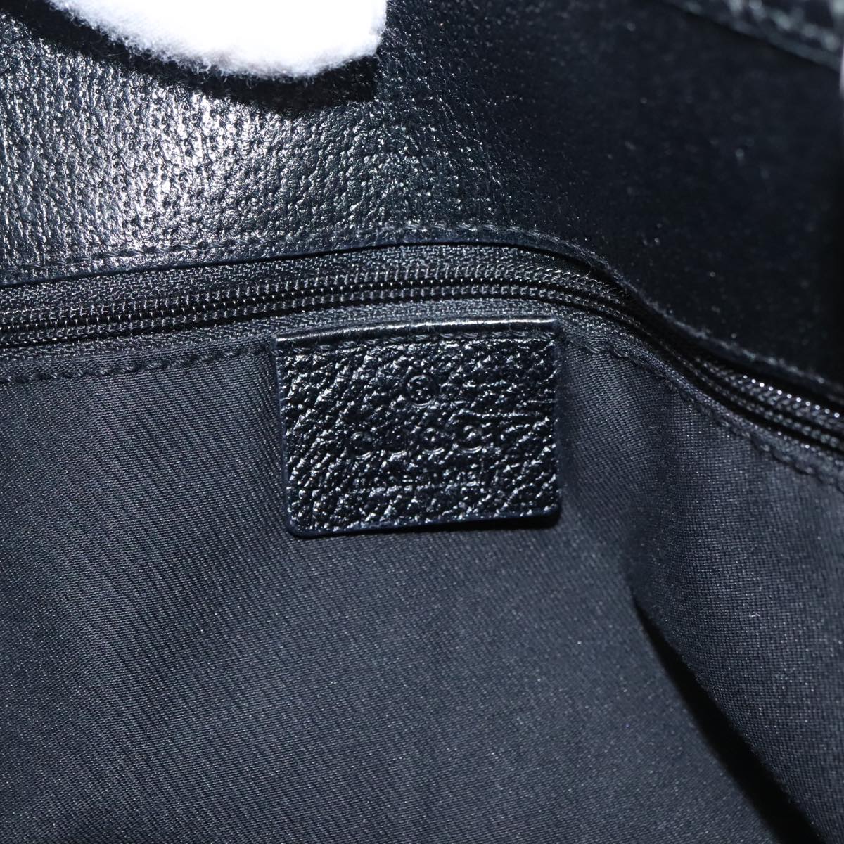 Gucci -- Black Canvas Tote Bag