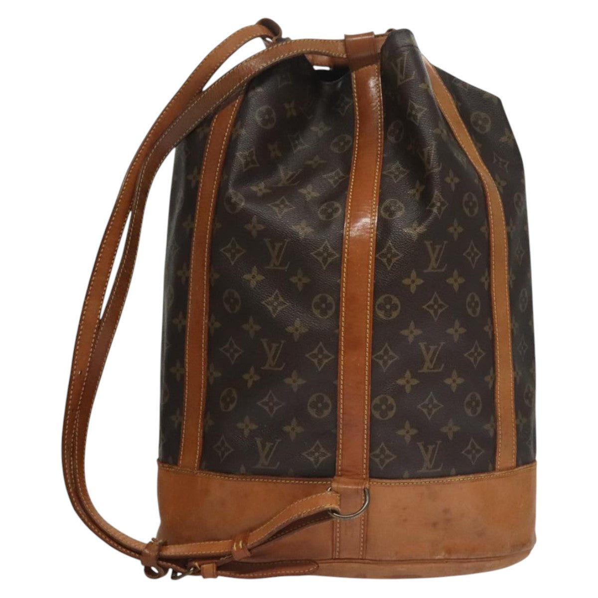Louis Vuitton Randonnée Brown Canvas Shoulder Bag