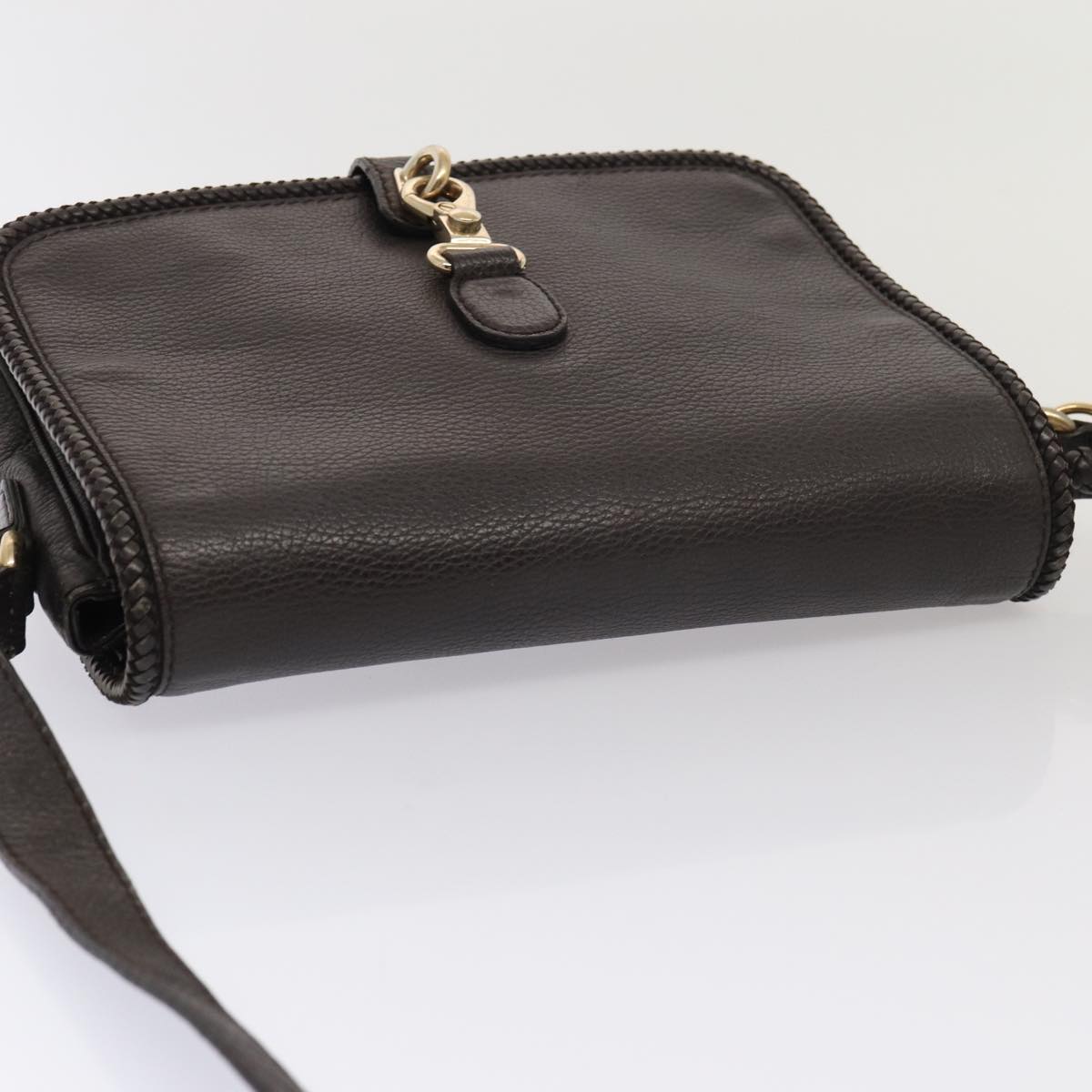 Gucci Marrakech Brown Leather Shoulder Bag