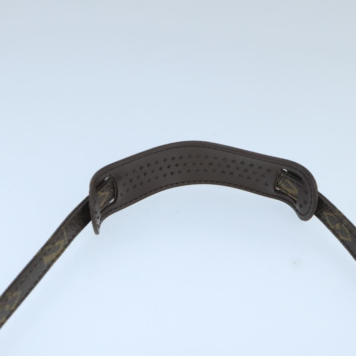 Louis Vuitton Shoulder Strap Brown Canvas Bag Jewelry