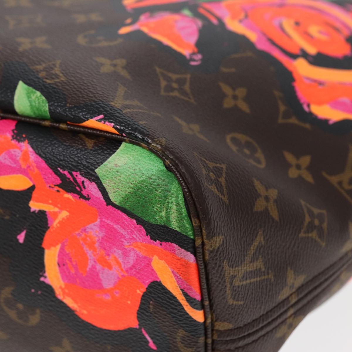 Louis Vuitton Neverfull Brown Canvas Tote Bag
