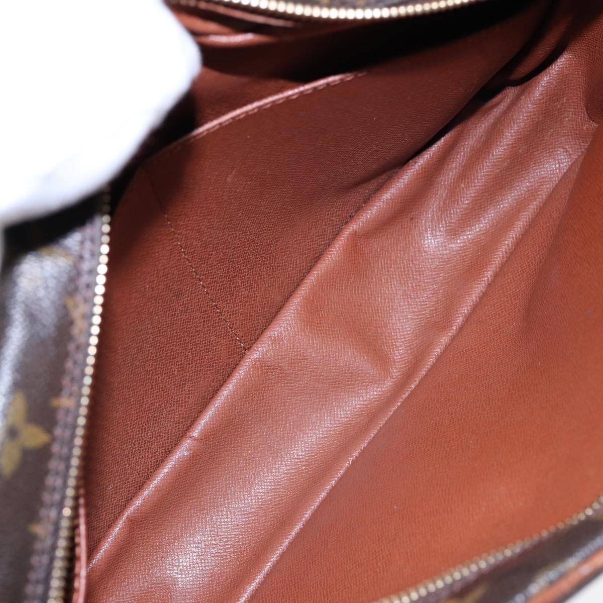 Louis Vuitton Compiegne 28 Brown Canvas Clutch Bag