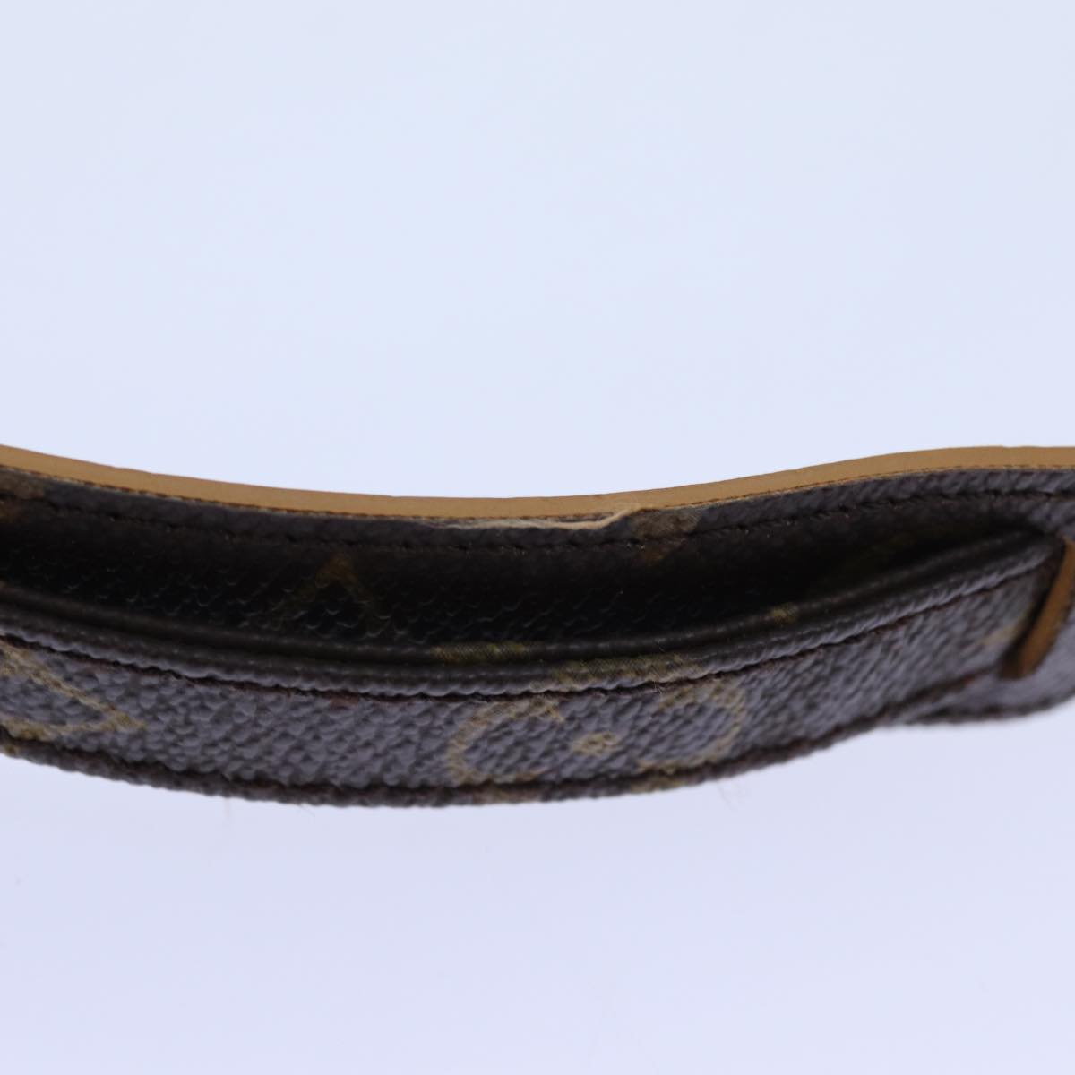 Louis Vuitton Shoulder Strap Brown Canvas Bag Jewelry