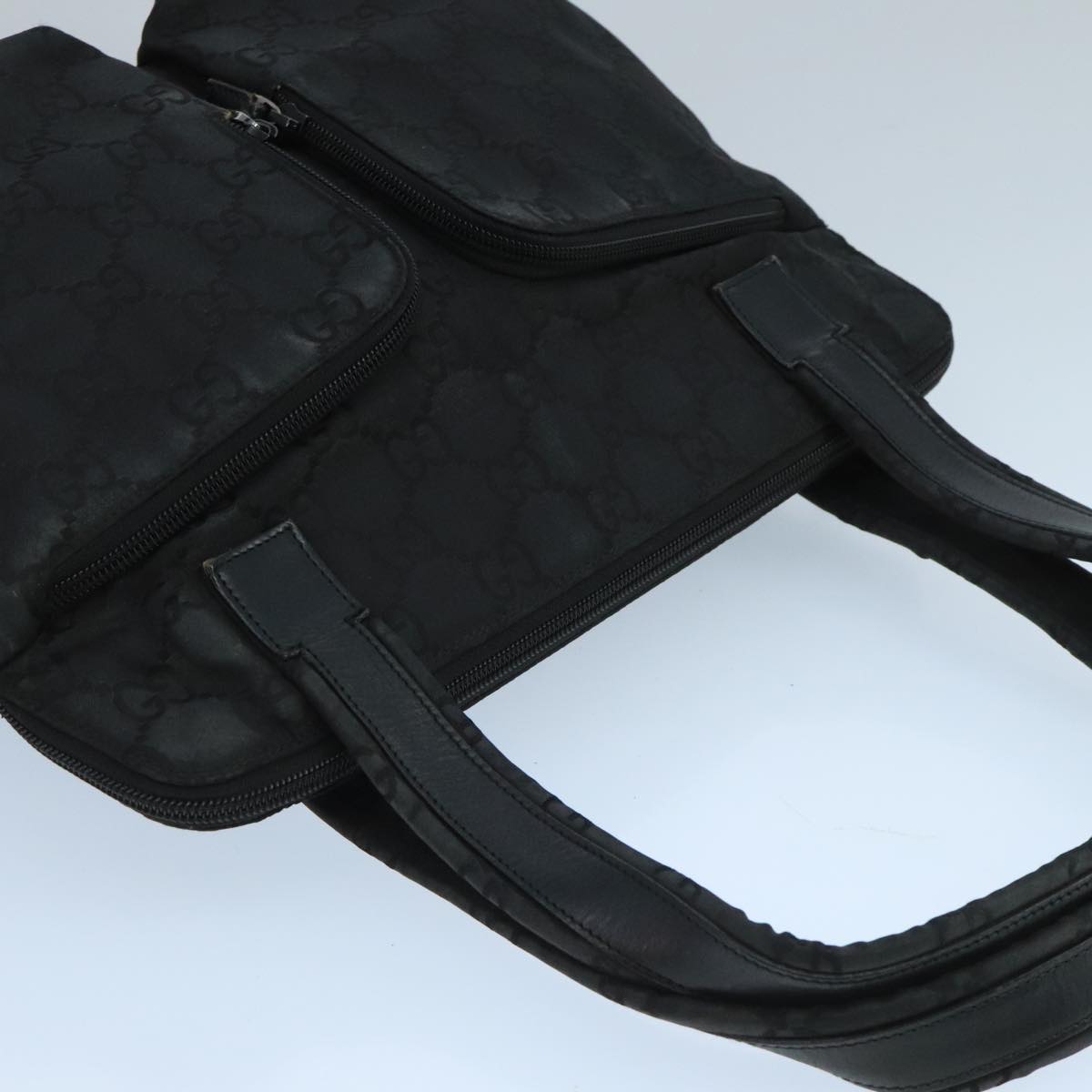 Gucci Gg Canvas Black Canvas Shoulder Bag