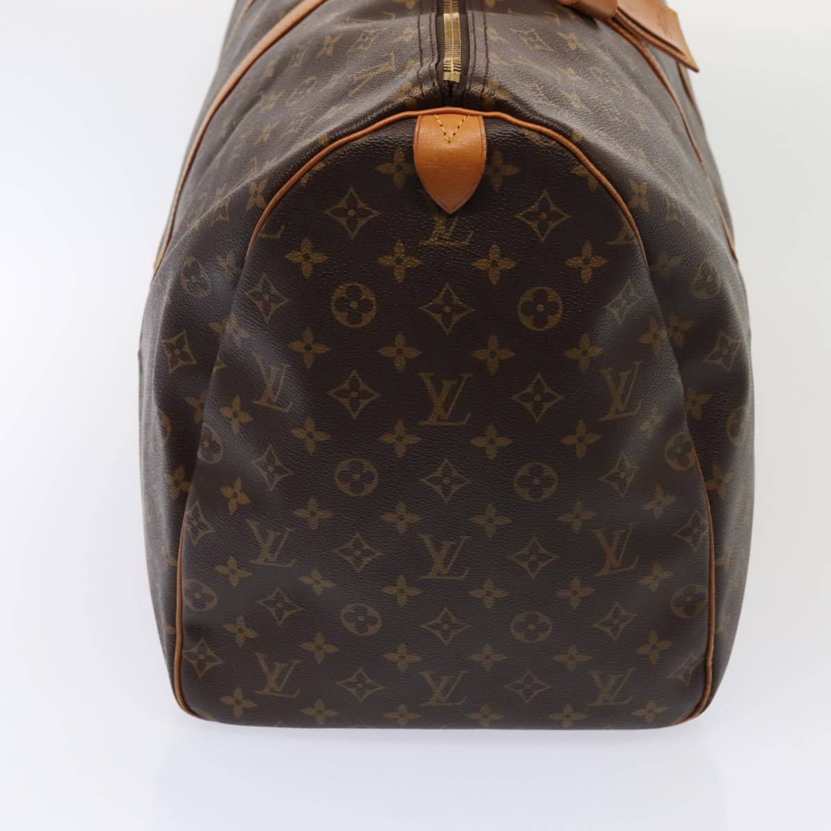 Louis Vuitton Keepall 60 Brown Canvas Travel Bag