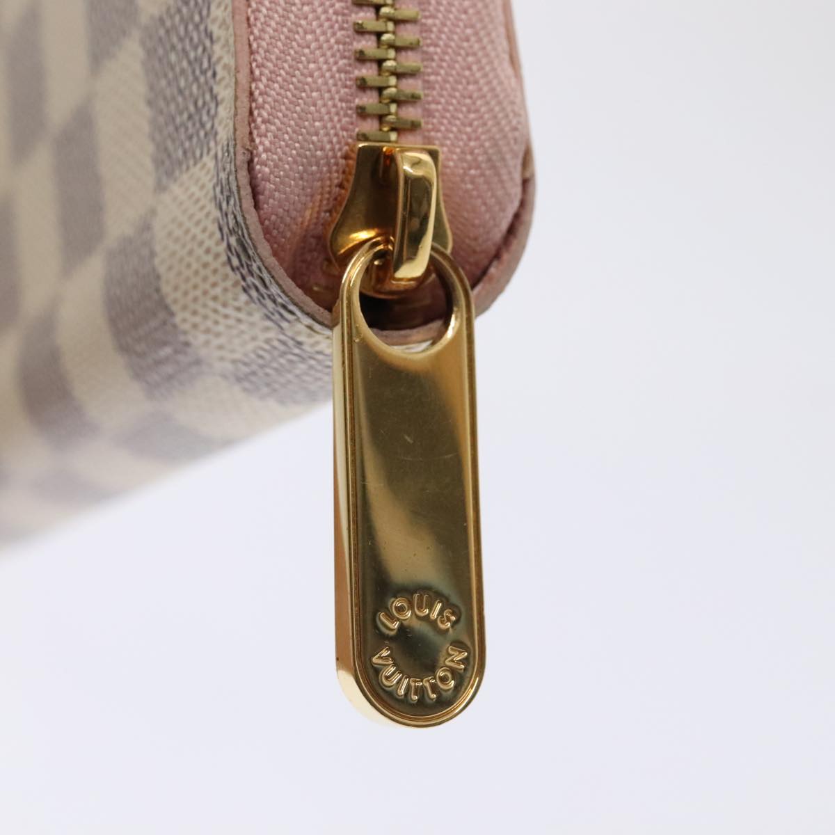 Louis Vuitton Zippy Wallet White Canvas Wallet