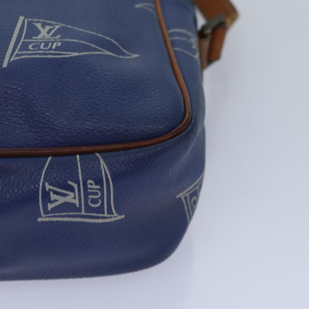 Louis Vuitton San Diego Blue Canvas Shoulder Bag