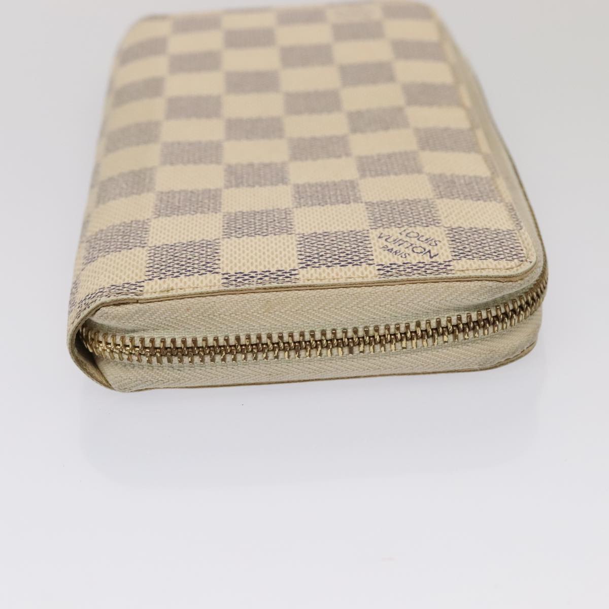 Louis Vuitton Zippy Wallet White Canvas Wallet