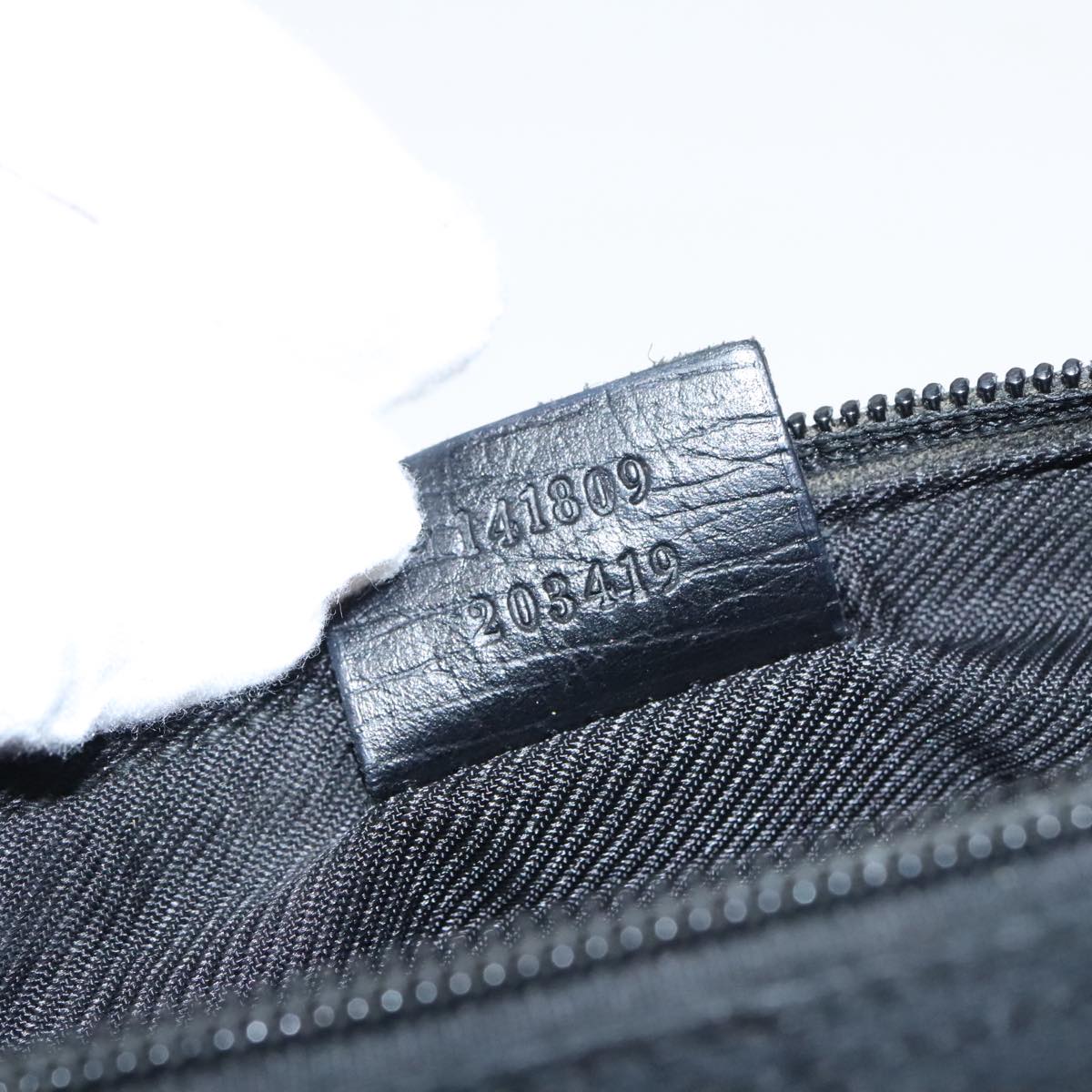 Gucci Ophidia Black Canvas Handbag
