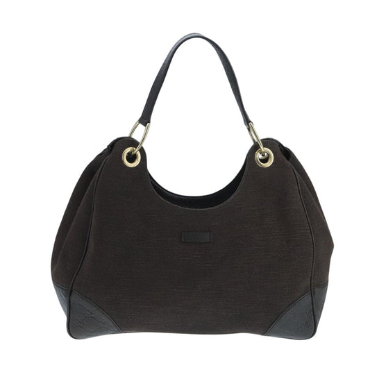 Gucci Guccissima Brown Canvas Shoulder Bag ()