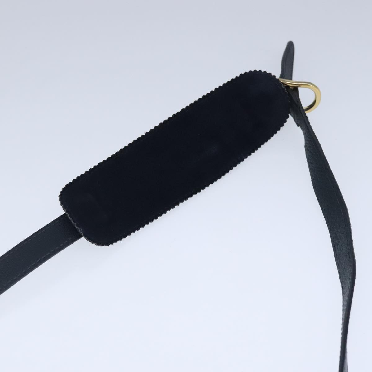 Gucci Sherry Navy Leather Shoulder Bag