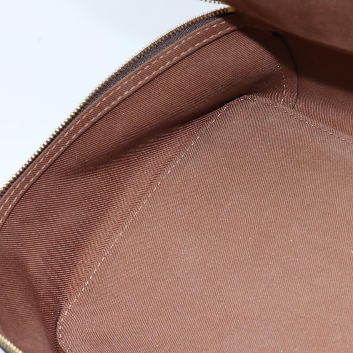 Louis Vuitton Cube Brown Canvas Clutch Bag