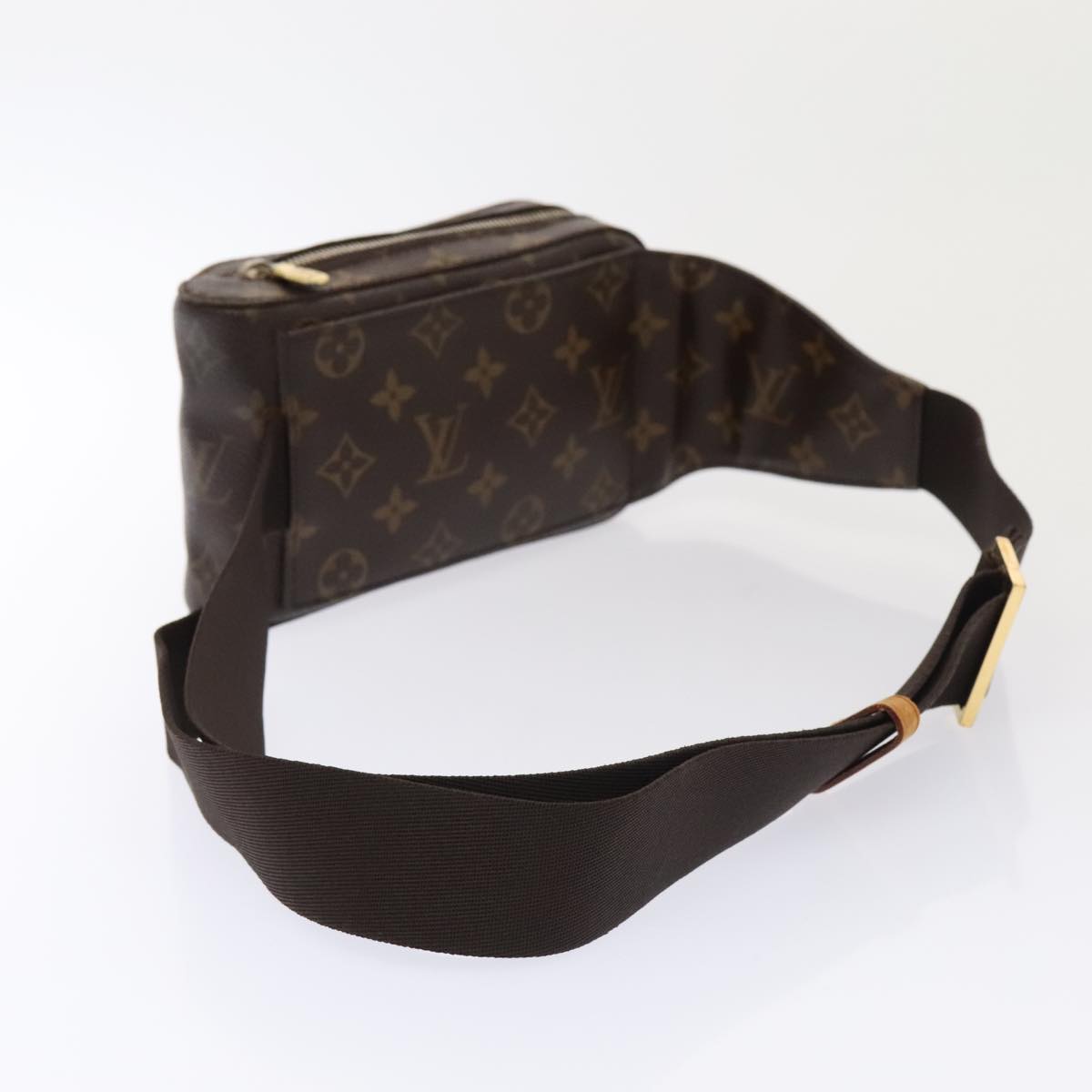 Louis Vuitton Geronimos Brown Canvas Clutch Bag