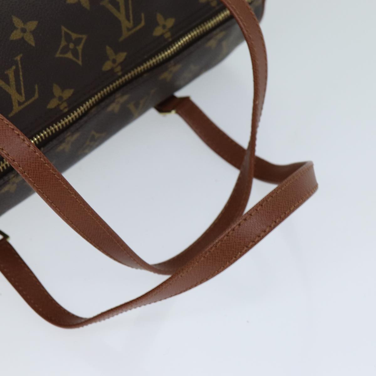 Louis Vuitton Papillon 30 Brown Canvas Handbag