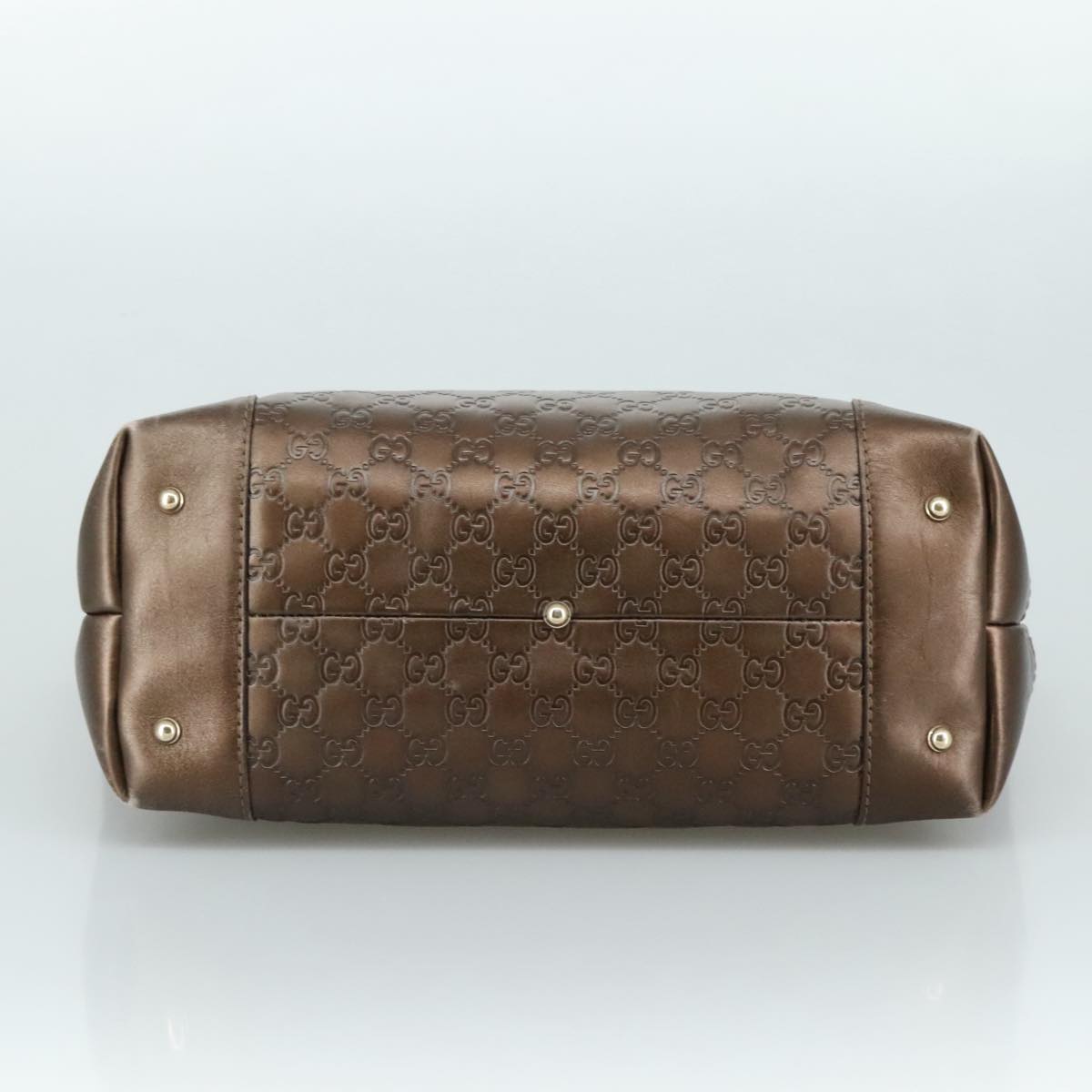 Gucci Guccissima Brown Leather Tote Bag