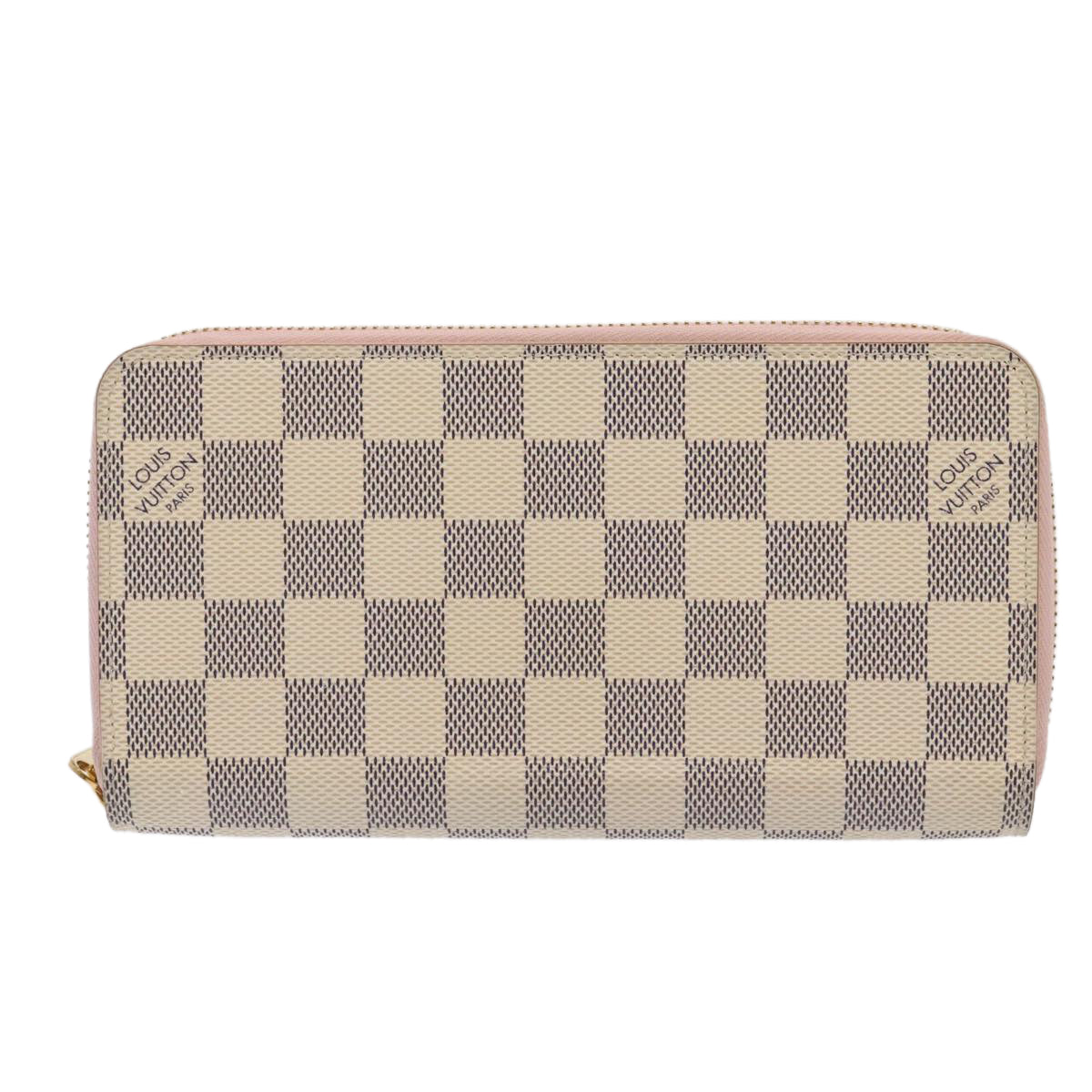 Louis Vuitton Zippy Wallet White Canvas Wallet