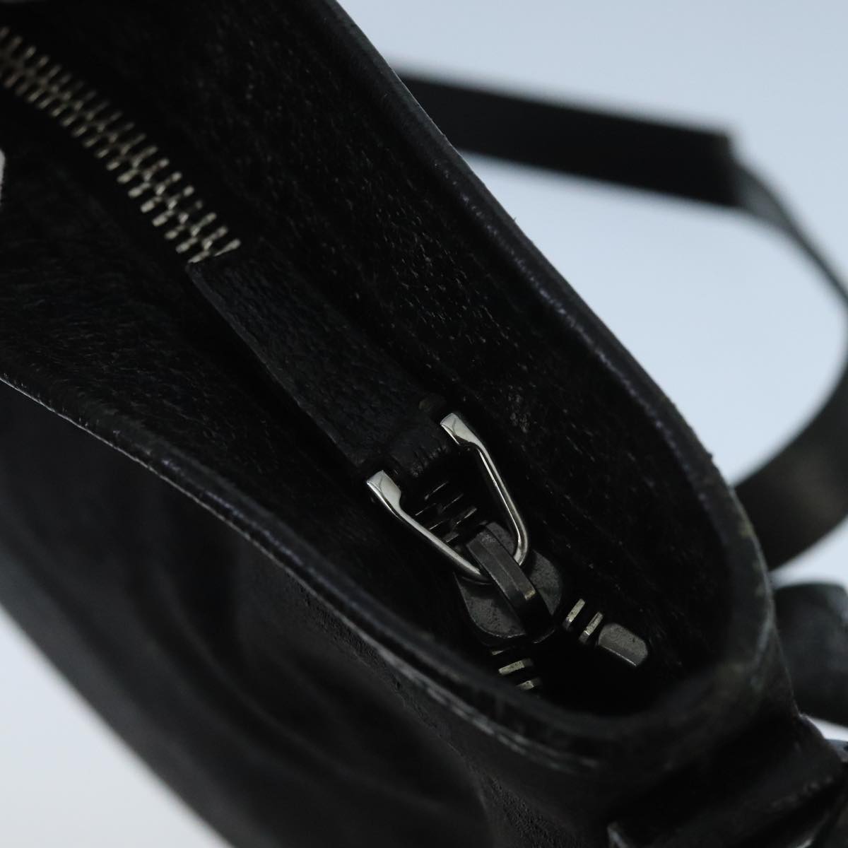 Gucci Black Canvas Shoulder Bag
