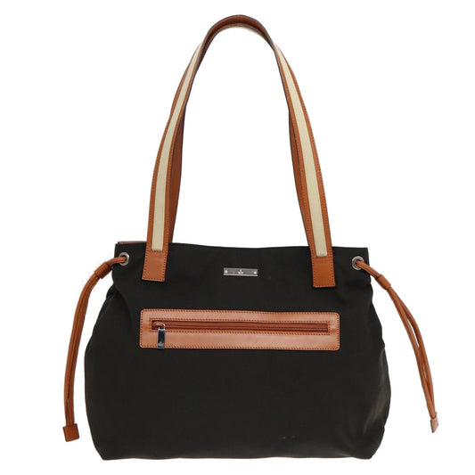 Gucci Khaki Canvas Tote Bag ()