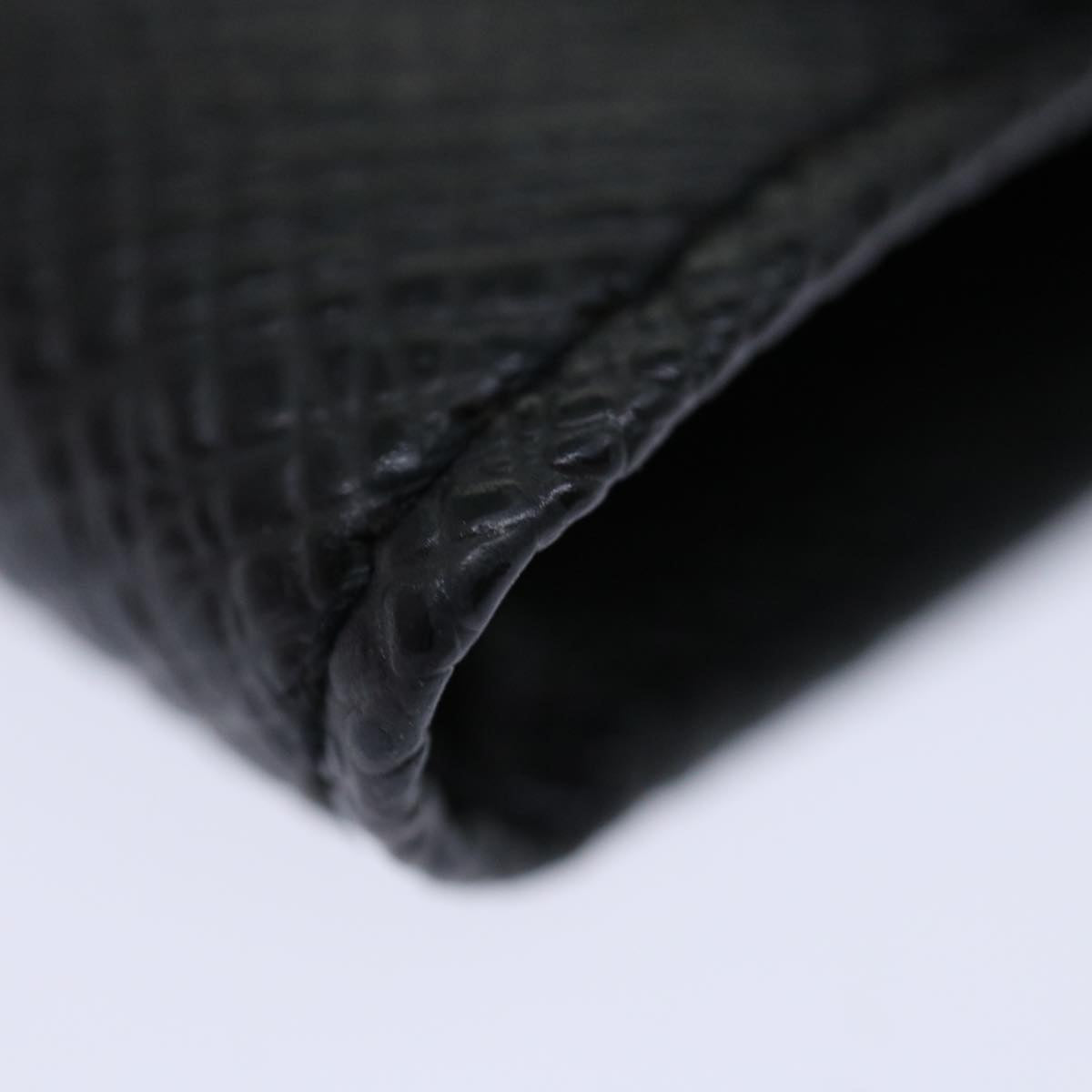 Louis Vuitton 6 Key Holder Black Leather Wallet