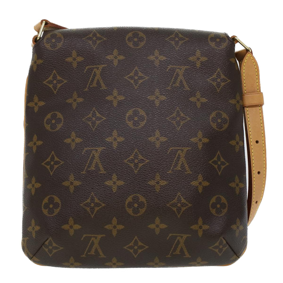 Louis Vuitton Musette Brown Canvas Shoulder Bag