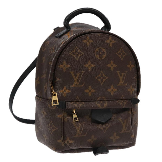 Louis Vuitton Palm Springs Mini Brown Canvas Backpack Bag