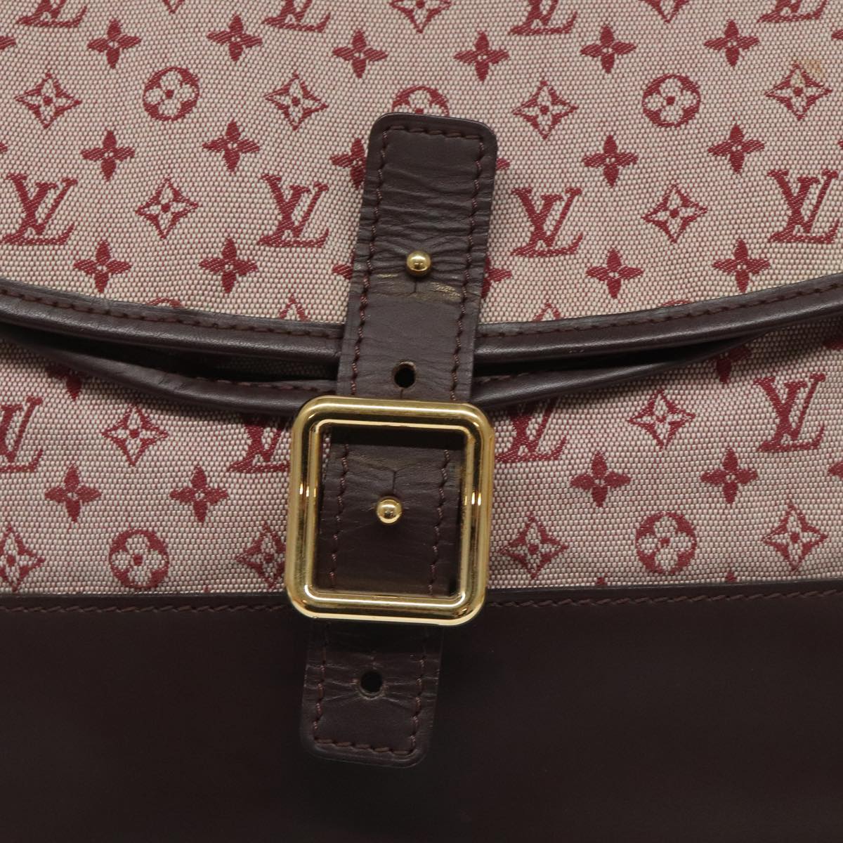 Louis Vuitton Marjorie Red Canvas Shoulder Bag