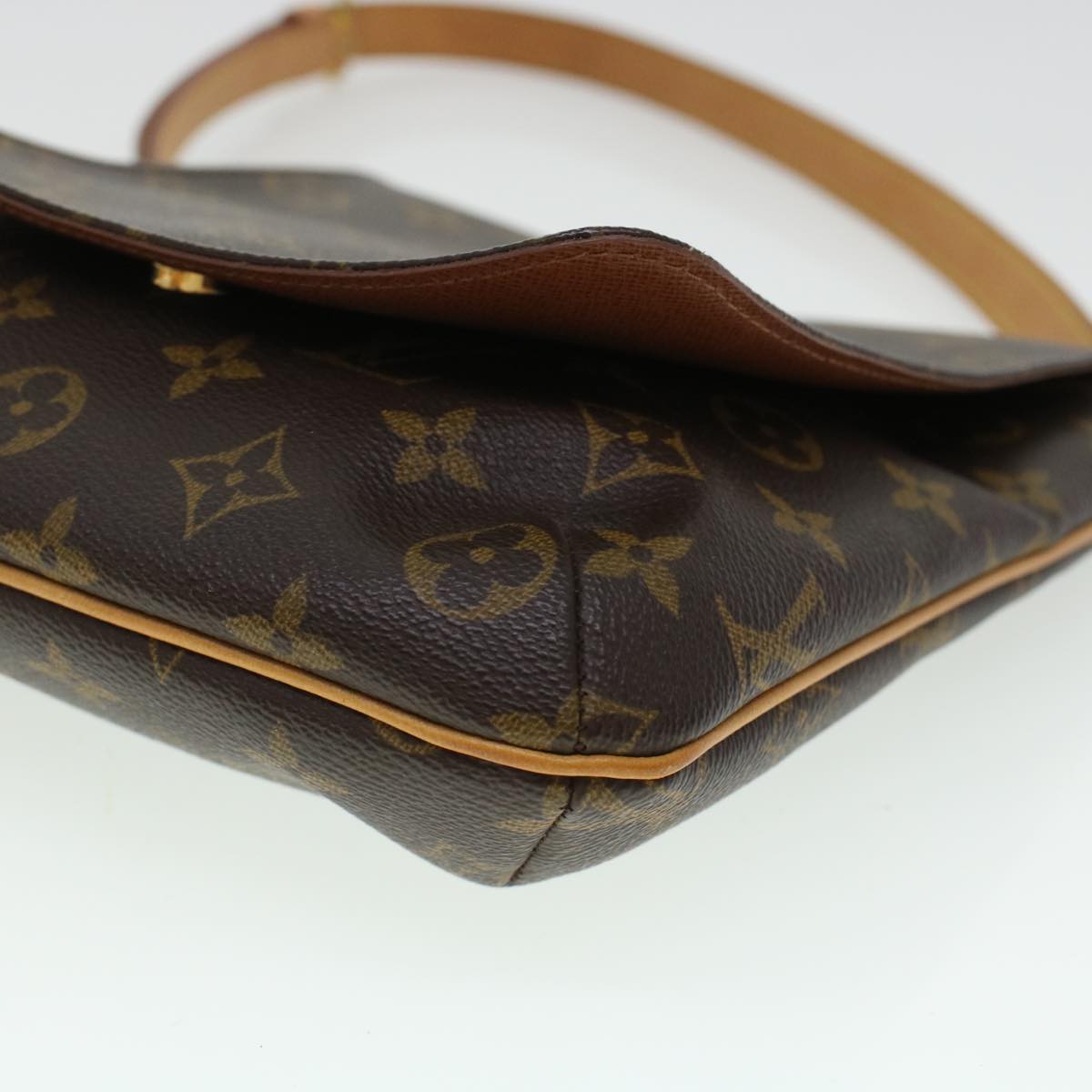 Louis Vuitton Musette Brown Canvas Shoulder Bag