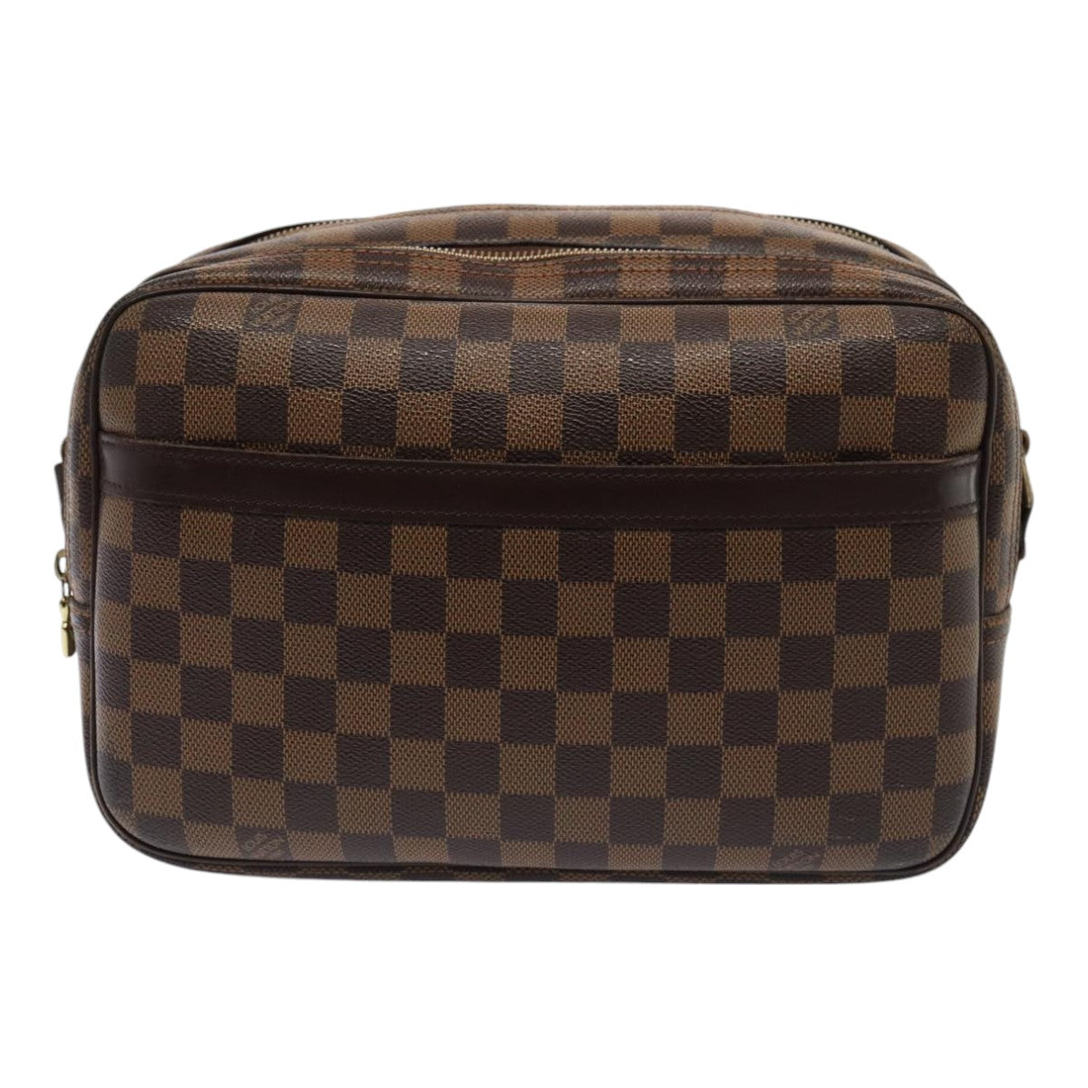Louis Vuitton Reporter Brown Canvas Shoulder Bag