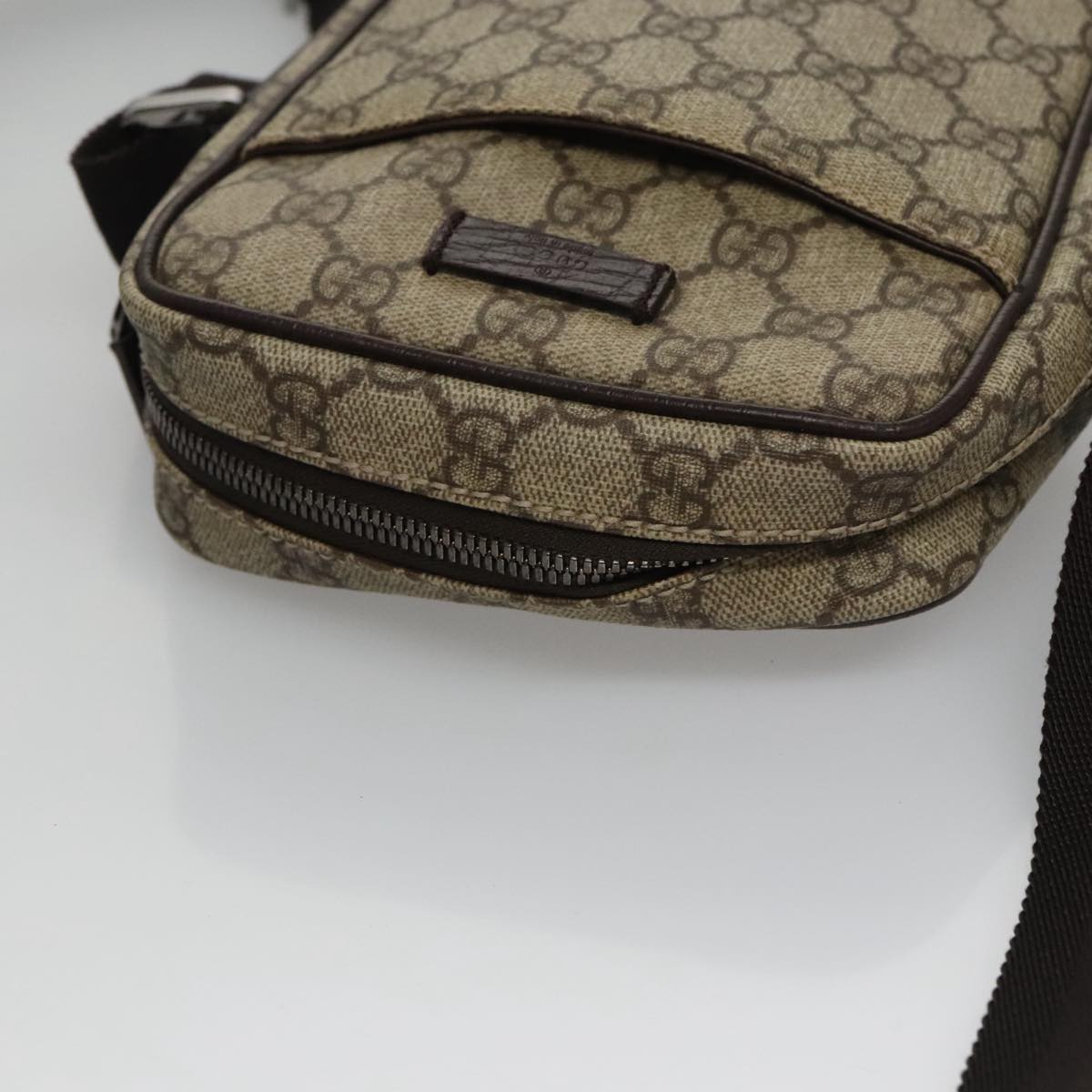 Gucci Gg Canvas Beige Canvas Shoulder Bag