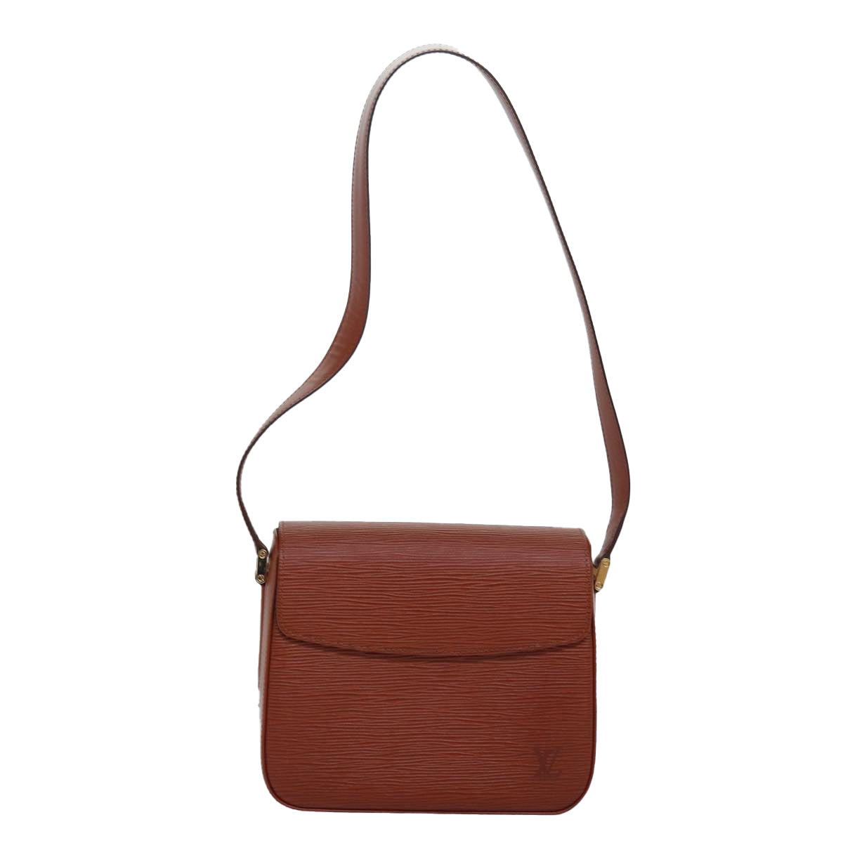 Louis Vuitton Buci Brown Leather Shoulder Bag