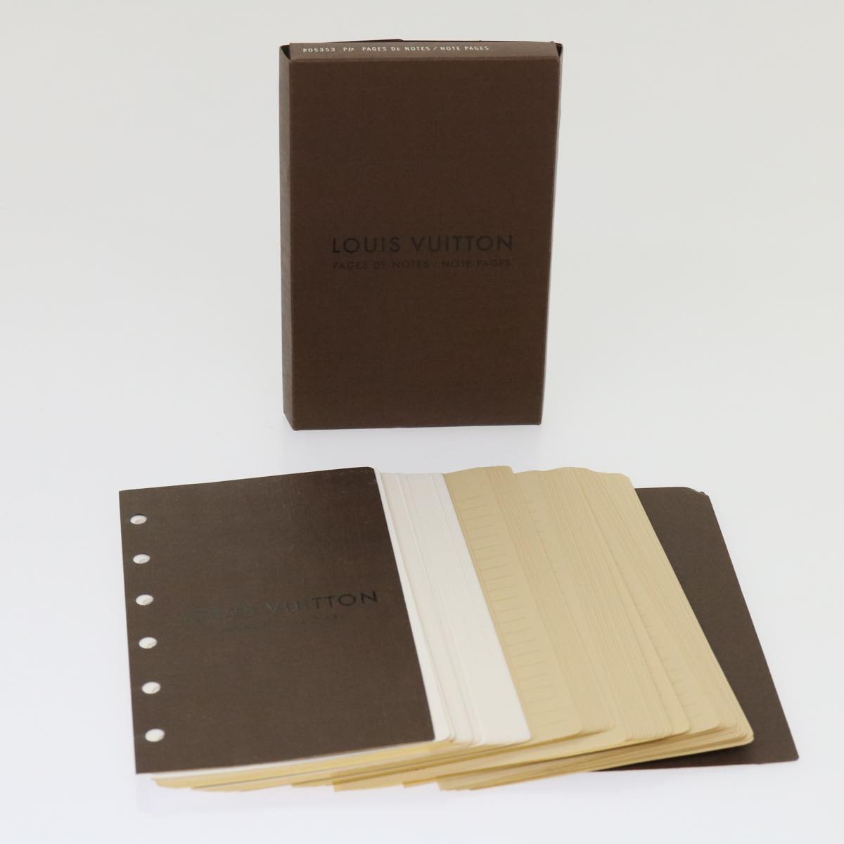 Louis Vuitton Agenda Cover White Canvas Wallet