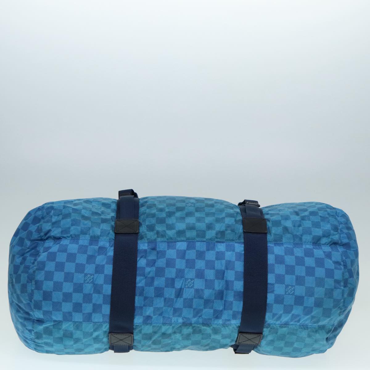 Louis Vuitton Practical Blue Canvas Travel Bag