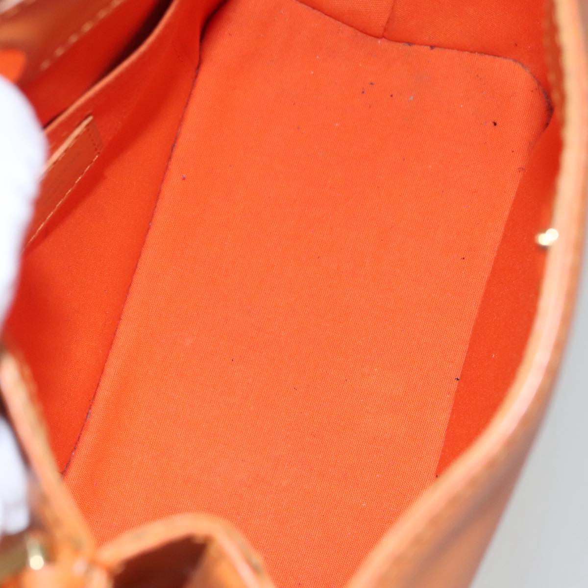 Louis Vuitton Mandala Orange Leather Shoulder Bag