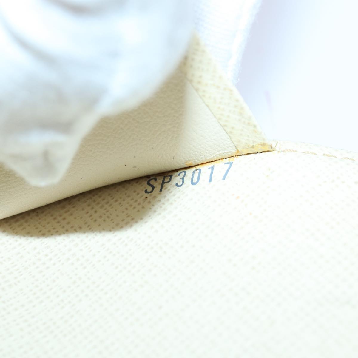 Louis Vuitton Agenda Cover Beige Canvas Wallet