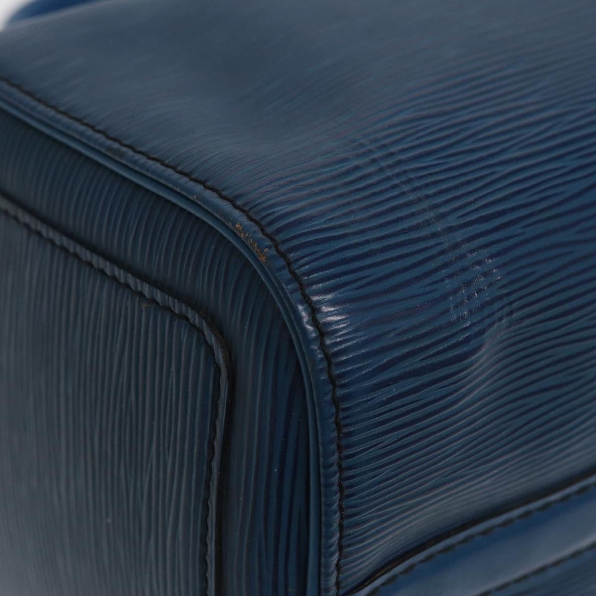 Louis Vuitton Speedy 25 Navy Leather Handbag