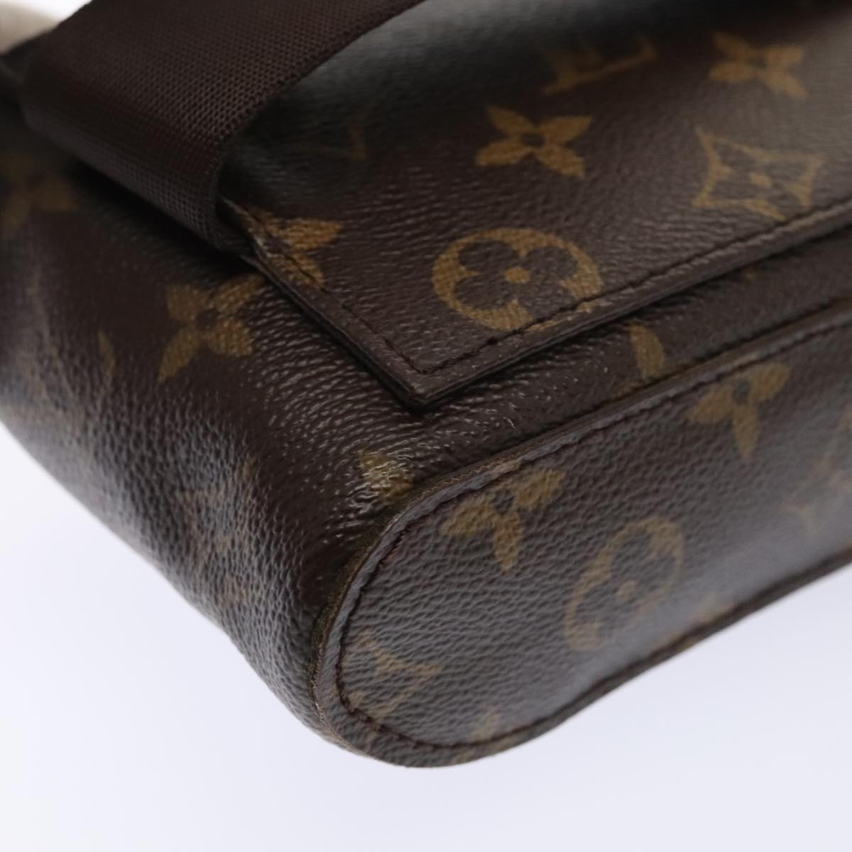Louis Vuitton Geronimos Brown Canvas Clutch Bag
