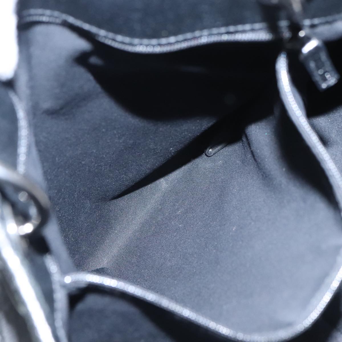 Gucci -- Black Canvas Tote Bag