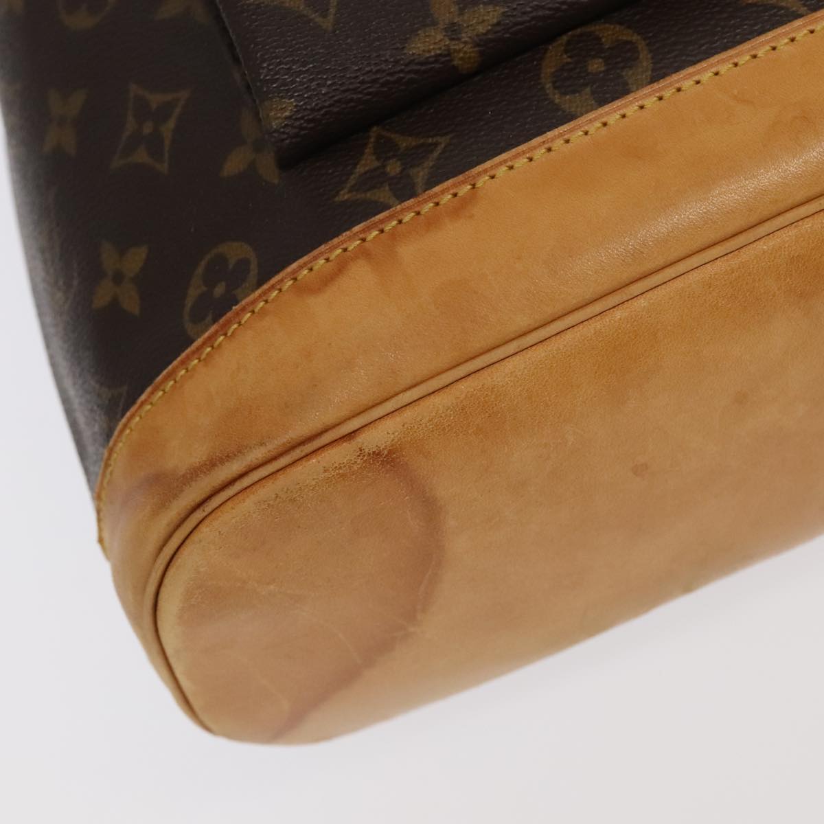 Louis Vuitton Montsouris Brown Canvas Backpack Bag