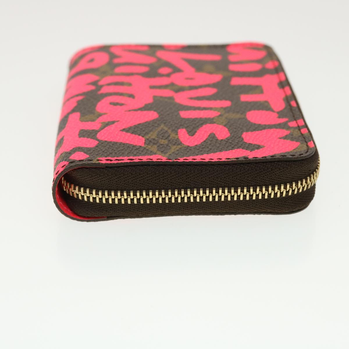 Louis Vuitton Zippy Coin Purse Brown Canvas Wallet