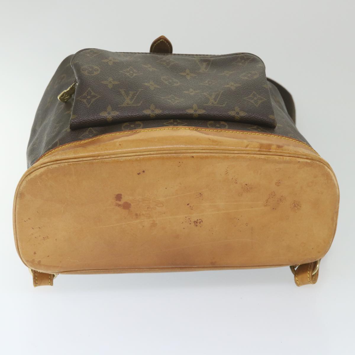 Louis Vuitton Montsouris Brown Canvas Backpack Bag
