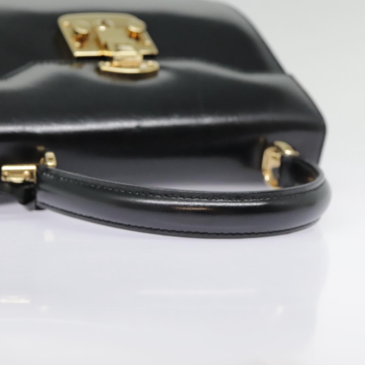 Gucci Lady Lock Black Leather Handbag