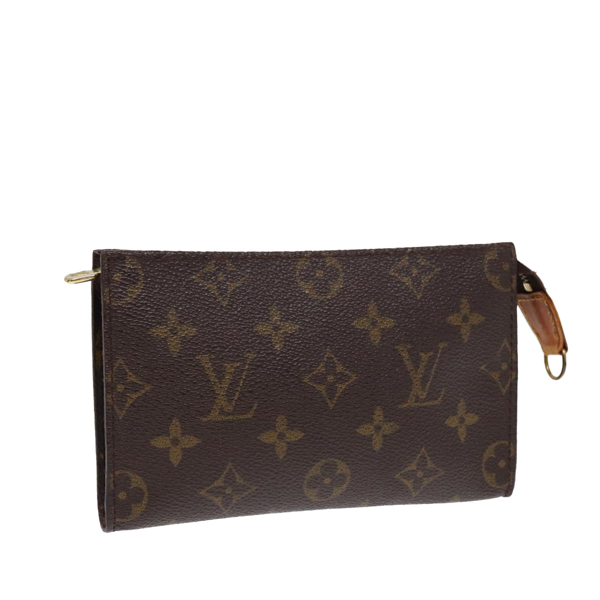 Louis Vuitton Bucket Pm Brown Canvas Clutch Bag