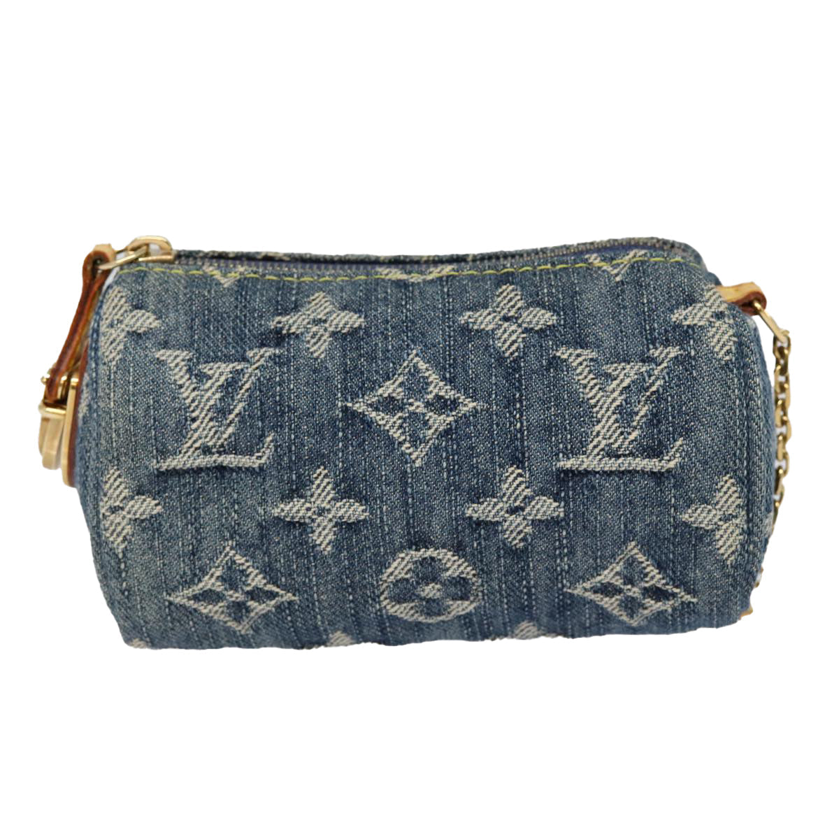 Louis Vuitton Trousse Pochette Blue Denim - Jeans Wallet