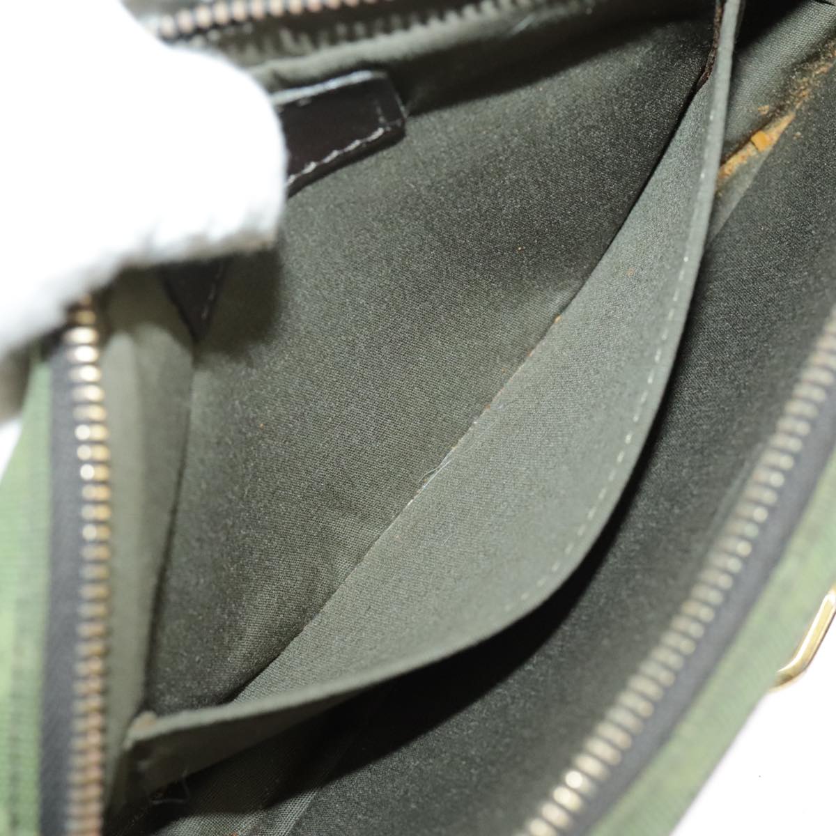 Louis Vuitton Juliette Khaki Canvas Shoulder Bag
