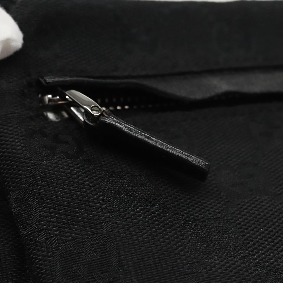 Gucci Belt Bag Black Canvas Shoulder Bag