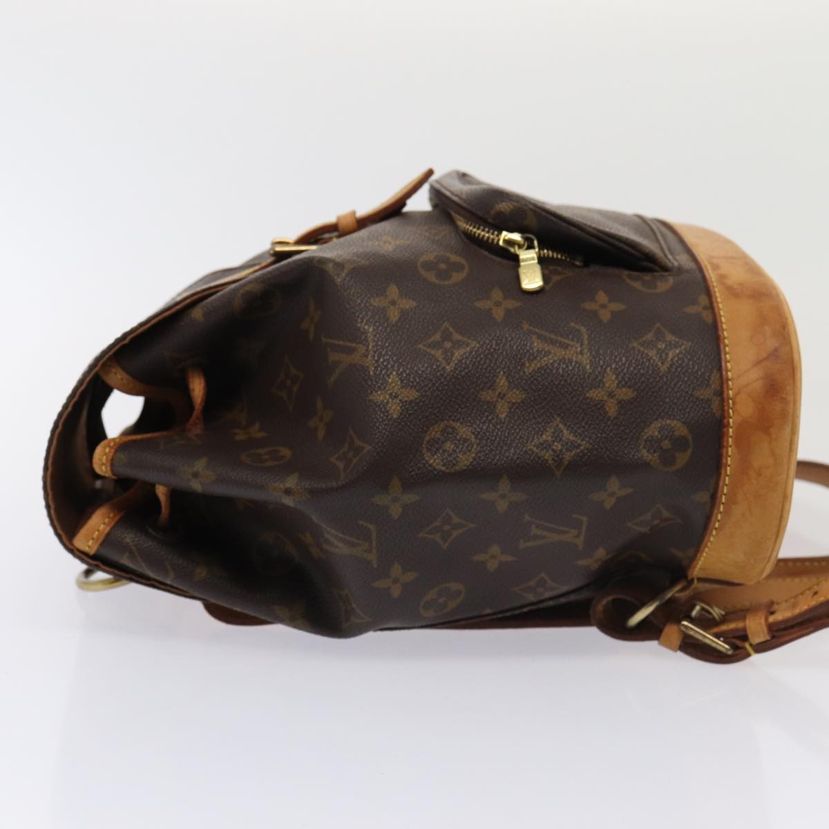 Louis Vuitton Montsouris Brown Canvas Backpack Bag