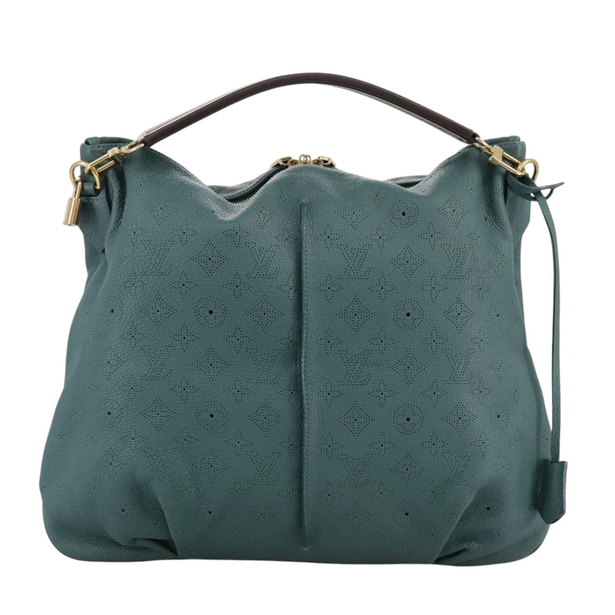 Louis Vuitton Selene Blue Leather Shoulder Bag
